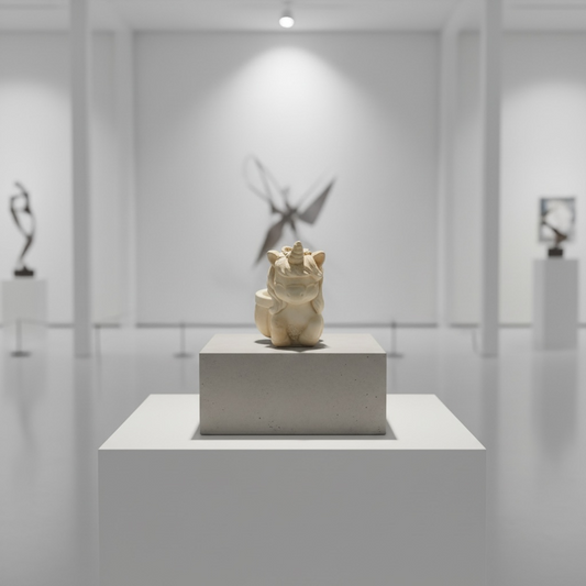 Bougie licorne personnalisable